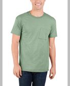 Men’s EverSoft Short Sleeve Pocket T-Shirt, Extended Sizes HEDGEHTHER