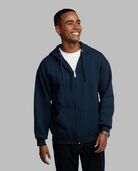 Eversoft® Fleece Full Zip Hoodie Sweatshirt, Extended Sizes Navy