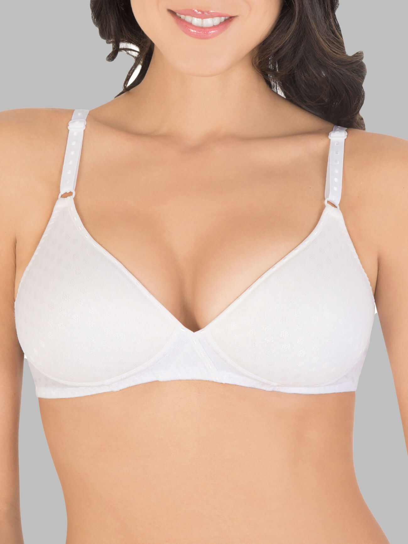 Women's No Wire Brassieres Lifting Full Coverage Lightly Lined Bra  Convertible Straps Breathable Deep Cup Bras : : Clothing, Shoes 