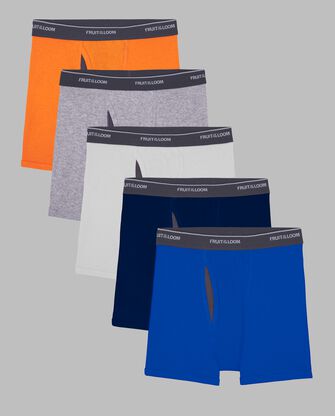 Boys' CoolZone® Boxer Briefs, Assorted 5 Pack Assorted