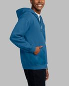 Eversoft® Fleece Full Zip Hoodie Sweatshirt, Extended Sizes Blue
