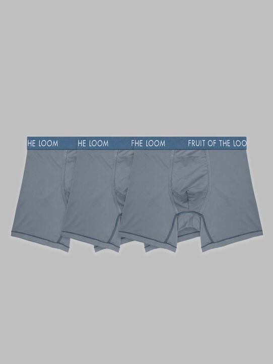 Men's Getaway Collection™ Boxer Brief, Assorted 3 Pack Gray