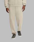 Eversoft® Fleece Elastic Bottom Sweatpants, Extended Sizes, 1 Pack Khaki Heather