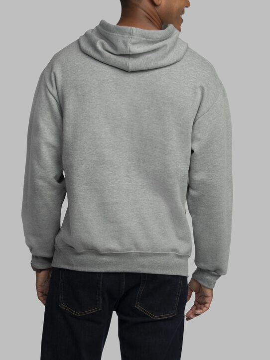 Eversoft® Fleece Pullover Hoodie Sweatshirt, Extended Sizes Grey Heather