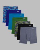Boys' Eversoft® CoolZone® Boxer Briefs, Assorted Print and Solid 7 Pack ROT. 2