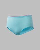 Girls' True Comfort 360 Stretch Brief Underwear, Assorted 6 Pack Assorted 1