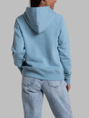 Women's Crafted Comfort Favorite Fleece Hoodie Neptune Blue HEather