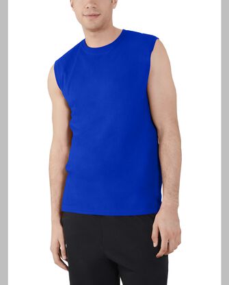 Men’s 360 Breathe Sleeveless Muscle Shirt Cobalt
