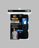 Men's Workgear™ Crew T-Shirt, Black 3 Pack ​ ASSORTED