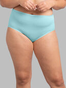 Women's Breathable Cooling Stripe™ Brief Panty, Assorted 6 Pack ASST