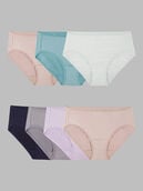 Women's Breathable Cooling Stripes™ Hipster Panty, Assorted 6 Pack ASST