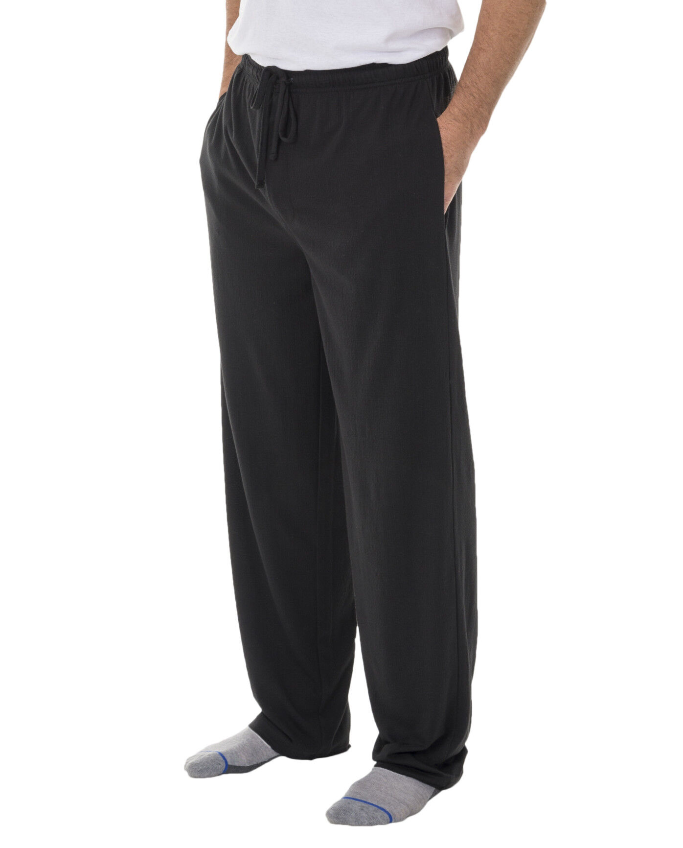 fruit of the loom men's extended sizes jersey knit sleep pant