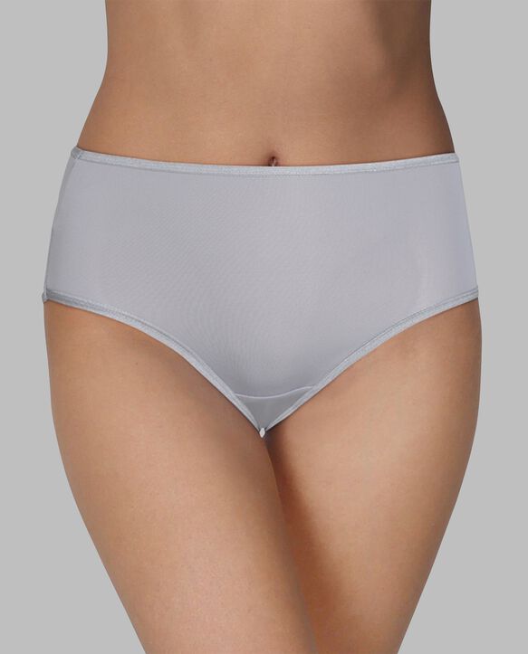 Women's Microfiber Brief Panty, Assorted 6 Pack ASST