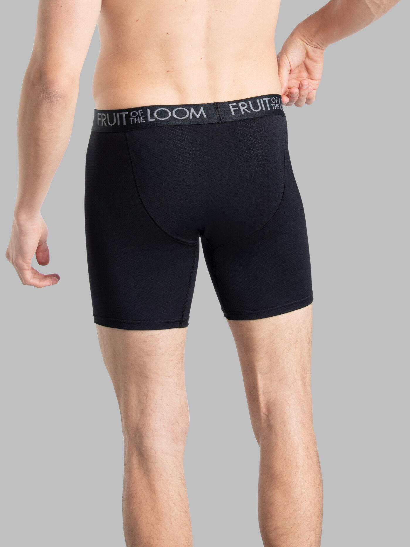Men s Breathable Micro Mesh Friction Guard Pouch Boxer Briefs