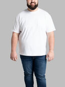 Big Men's Eversoft® Short Sleeve Pocket T-Shirt White