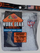 Men's Workgear™ Crew Socks Gray, 10 Pack, Size 6-12 GREY