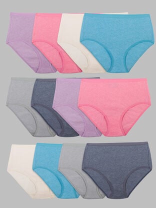 Women's Beyondsoft® Brief Panty, Assorted 12 Pack 