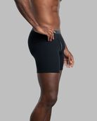Men's Eversoft® CoolZone® Fly Boxer Briefs, Black and Grey 6 Pack ASSORTED