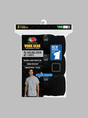 Men's Short Sleeve Workgear™ Crew T-Shirt, Black 3 Pack ​ Assorted