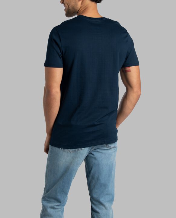 Men's Crafted Comfort Artisan Tee™ Crew T-Shirt Navy Nights