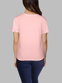 Women's Crafted Comfort Artisan Tee™ Crew T-Shirt Sweetheart Pink
