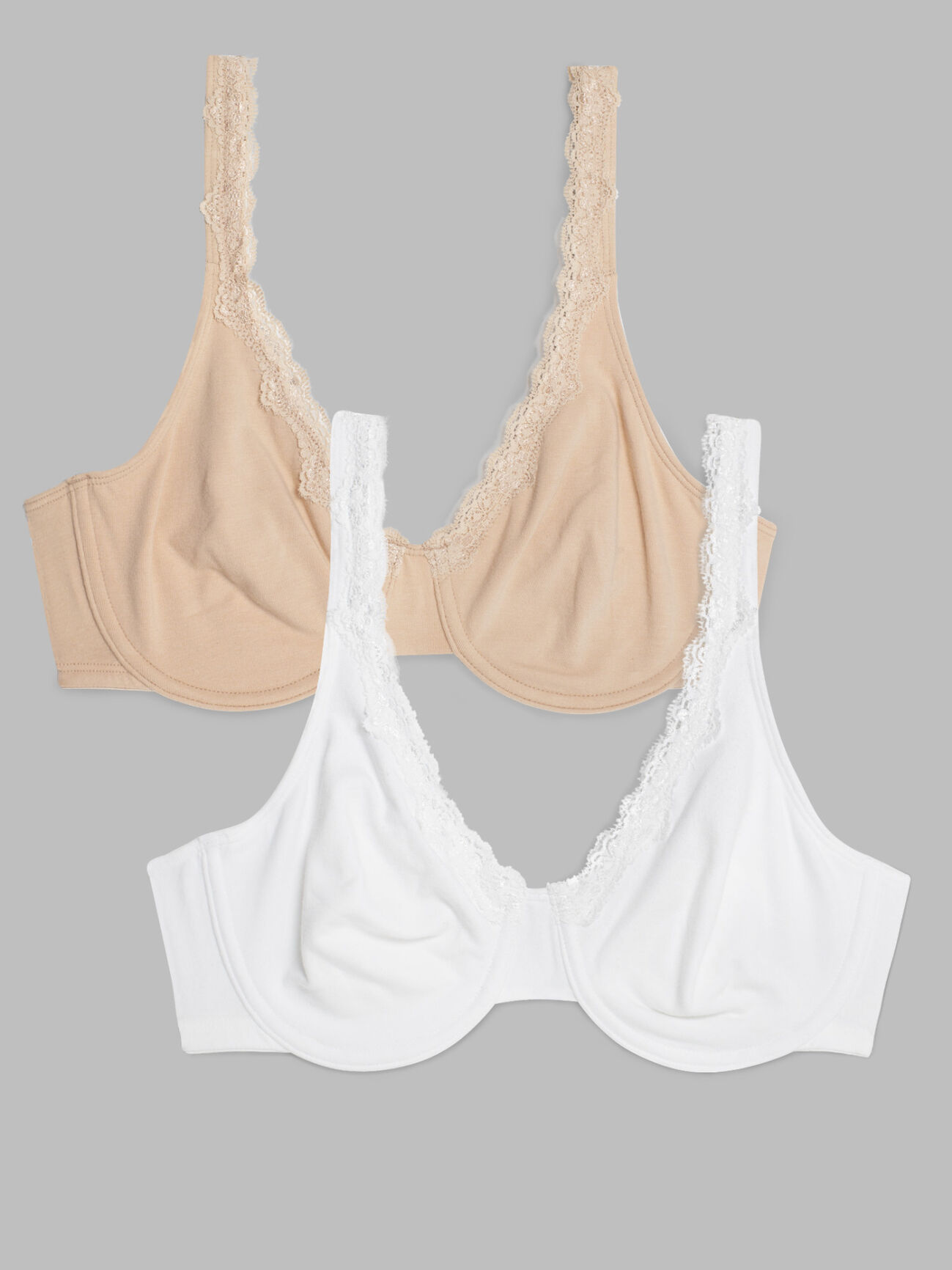 Comfy Cotton Bra (Pack Of 2)