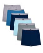 Men's Assorted Knit Boxers, 6 Pack ASSORTED