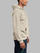 EverSoft®  Fleece Pullover Hoodie Sweatshirt, Extended Sizes Khaki Heather