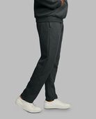 Men's Eversoft® Open Bottom Sweatpants, 2XL, 1 Pack Black Heather