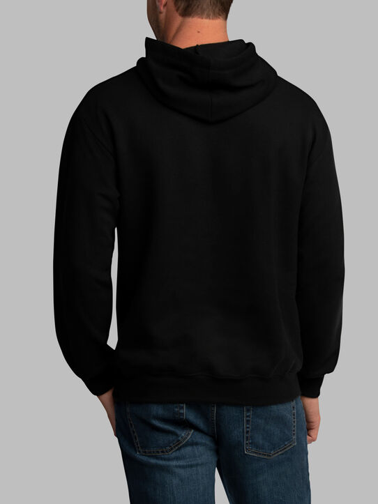 Eversoft® Fleece Pullover Hoodie Sweatshirt Black