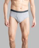 Men's Fashion Briefs, Extended Sizes Assorted 6 Pack ASSORTED