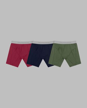 Men's Workgear™ Quick Dry Boxer Briefs, 2XL Assorted 3 Pack ASST