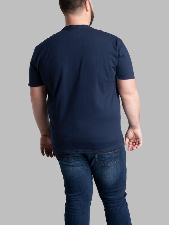 Big Men's Eversoft® Short Sleeve Pocket T-Shirt Navy