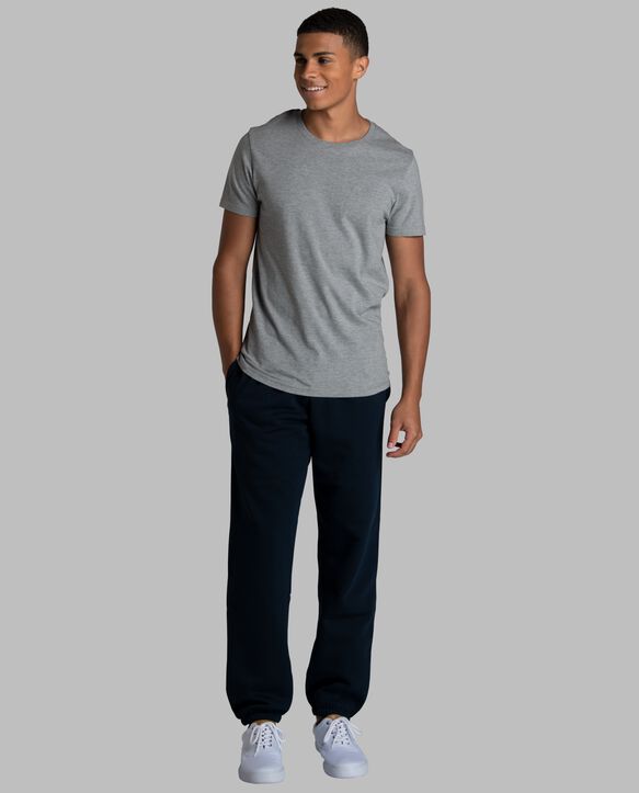 Men's Crafted Comfort Favorite Fleece Pant Navy Nights