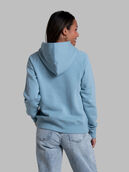 Women's Crafted Comfort Favorite Fleece Hoodie Neptune Blue HEather
