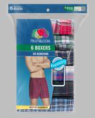 Men's Boxers, Tartan 6 Pack Assorted