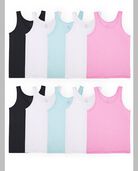 Girls' Tank, Assorted 10 Pack ASSORTED