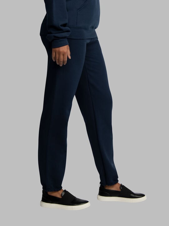 EverSoft®  Fleece Elastic Bottom Sweatpants Navy