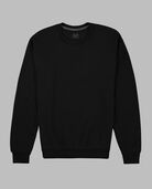 Eversoft® Fleece Crew Sweatshirt, Extended Sizes, 1 Pack Black