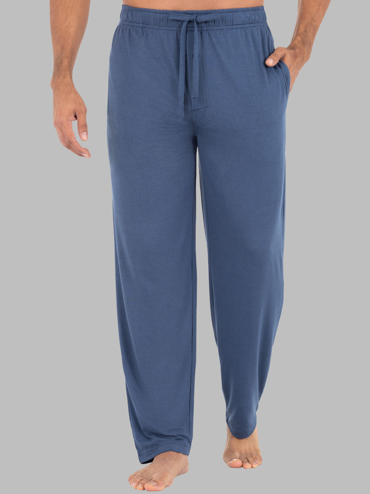 Men's Beyondsoft® Knit Sleep Pant, Stripe BLUE