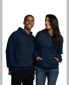 Eversoft® Fleece Pullover Hoodie Sweatshirt, Extended Sizes, 1 Pack Navy