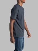 Men’sEversoft®  Short Sleeve Crew T-Shirt, 2 Pack BLACK HEATHER