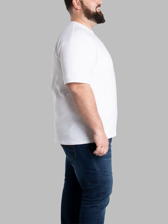 Big Men's Eversoft® Short Sleeve Crew T-Shirt White