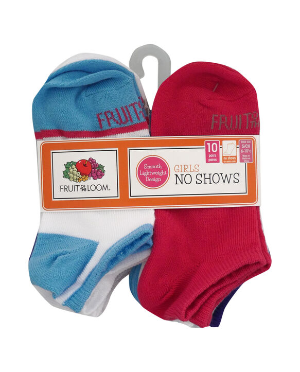 Girls' No Show Socks