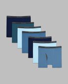 Big Men's CoolZone® Fly Boxer Briefs, Assorted 7 Pack Assorted Blues