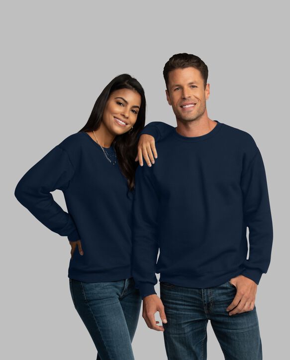 Eversoft® Fleece Crew Sweatshirt Navy
