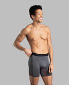 Men's 360 Stretch Cooling Channels Boxer Briefs, 2XL Assorted 6 Pack ASST