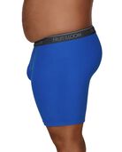 Big Men's CoolZone Fly Boxer Briefs, 7 Pack Assorted Blues