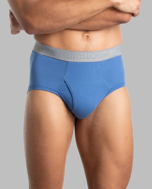 Men's Workgear™ Cotton Stretch Briefs, Assorted 3 Pack Assorted