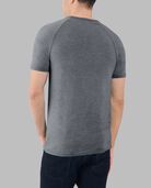 Men's Short Sleeve EverLight™ Raglan T-Shirt, 2 Pack Dark Charcoal Heather